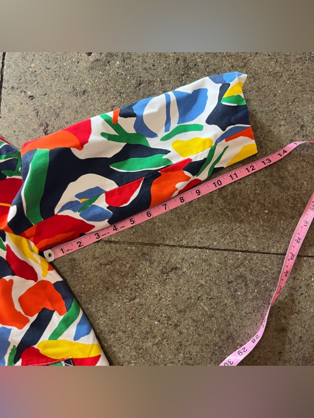 Handmade Abstract Color Blazer - Picture 6 of 7